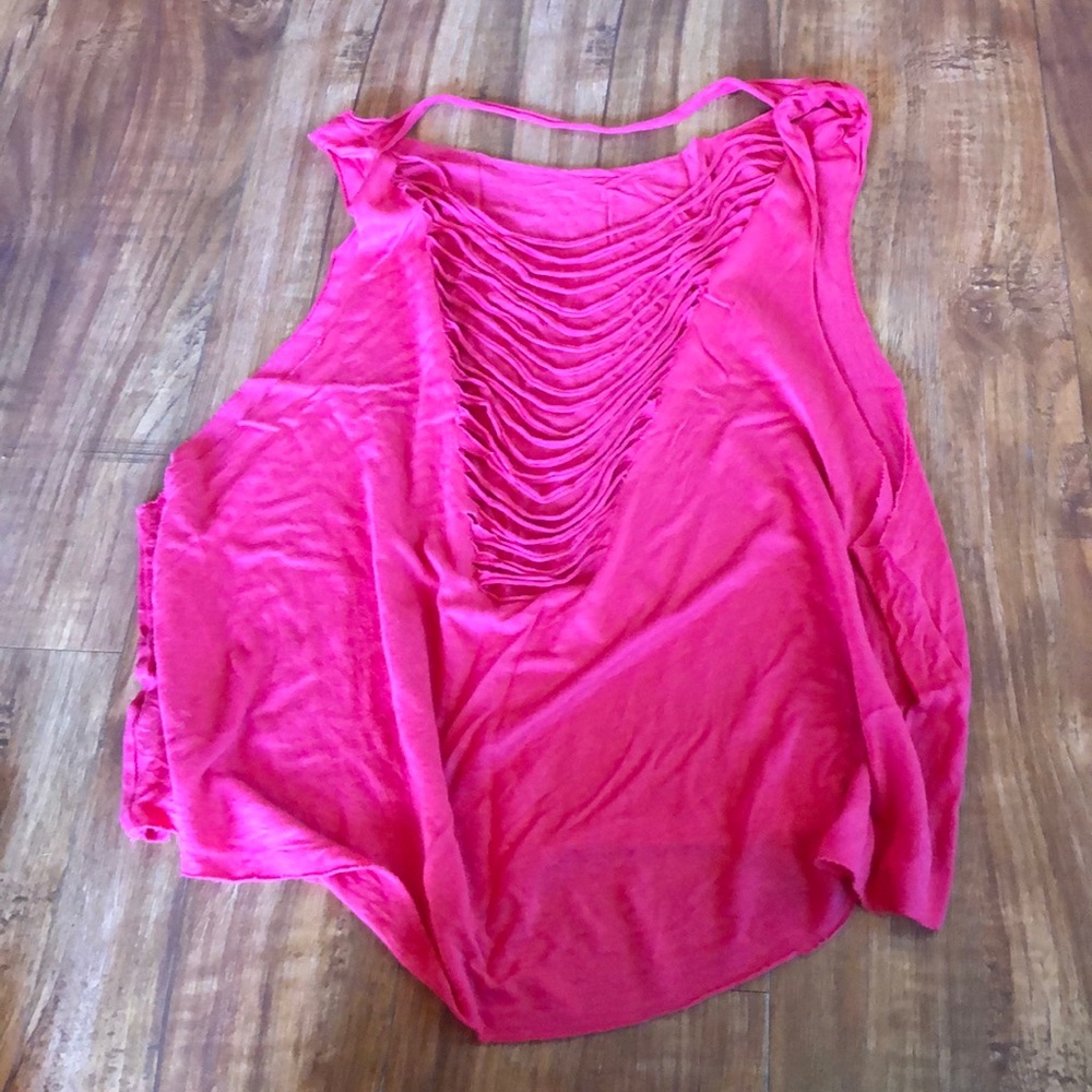 Jala clothing organic cotton tank with open back